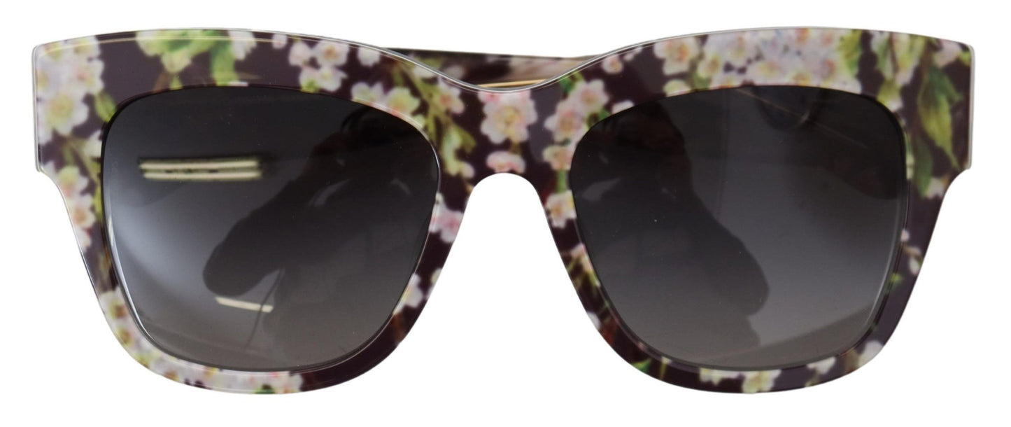 Elegante Sonnenbrille mit mehrfarbigem Farbverlauf