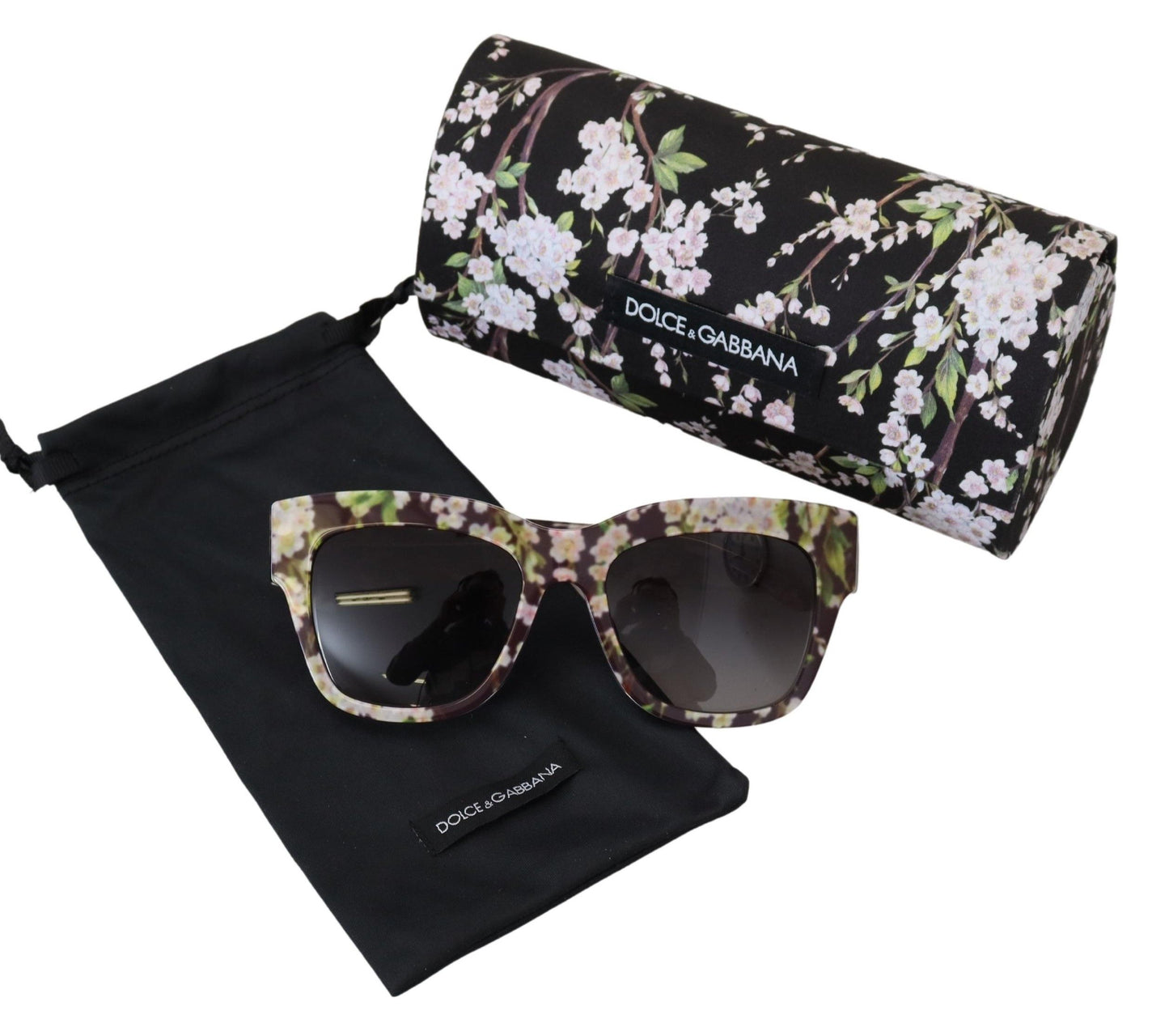 Elegante Sonnenbrille mit mehrfarbigem Farbverlauf