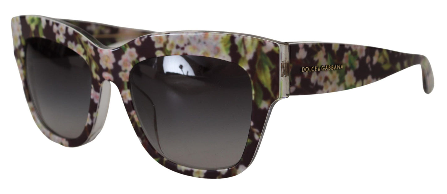 Elegante Sonnenbrille mit mehrfarbigem Farbverlauf