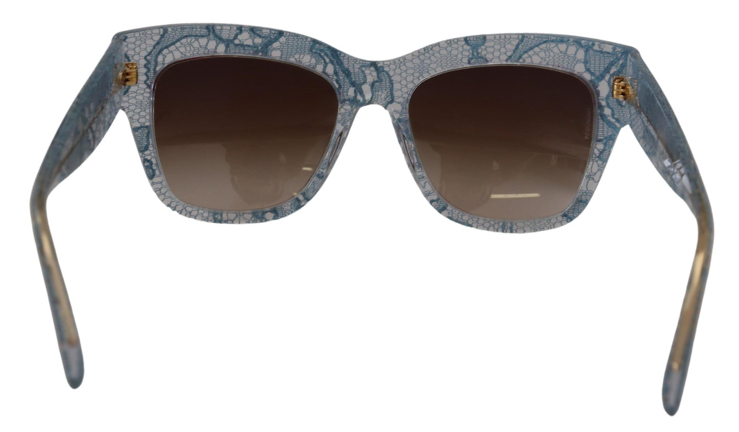 Elegante Sonnenbrille mit Spitzenbesatz und Farbverlauf