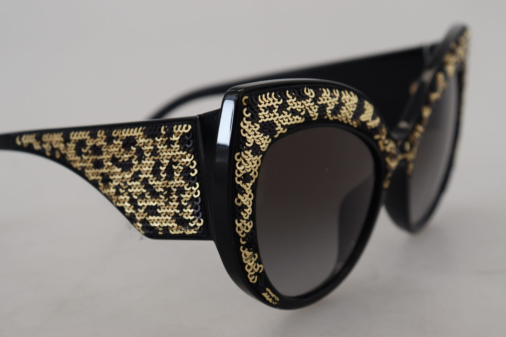 Polarisierte Sonnenbrille mit Schmetterlings-Pailletten