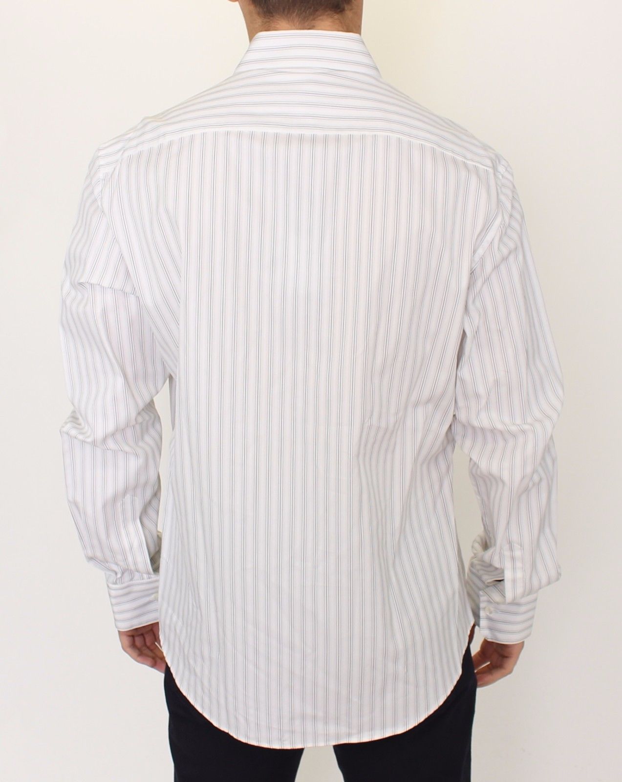 Elegante camicia casual in cotone a righe