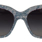 Elegant Sicilian Lace-Infused Women's Sunglasses