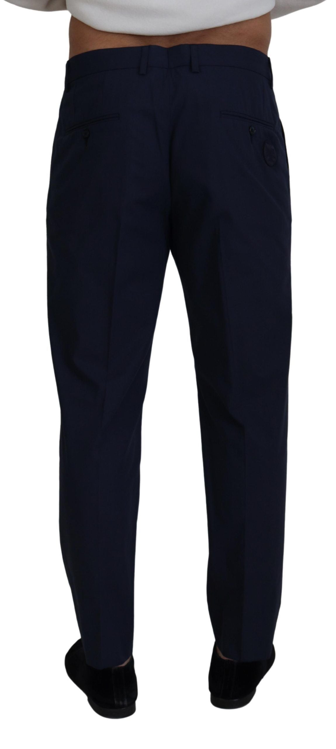 Schicke Slim Fit Chinos in Blau