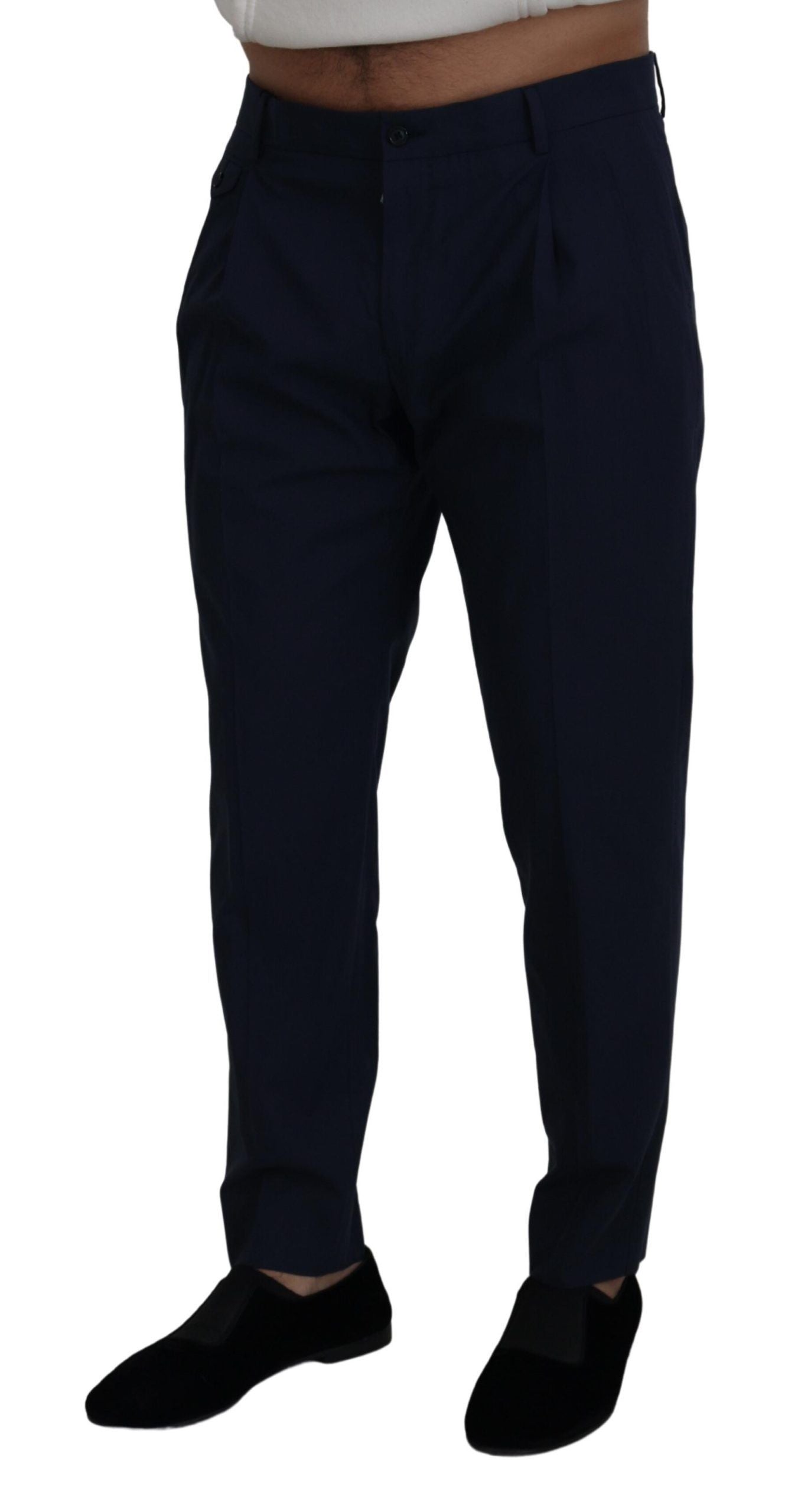 Schicke Slim Fit Chinos in Blau