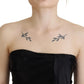 Dolce & Gabbana Black Silk Shift Short Mini Party Dress