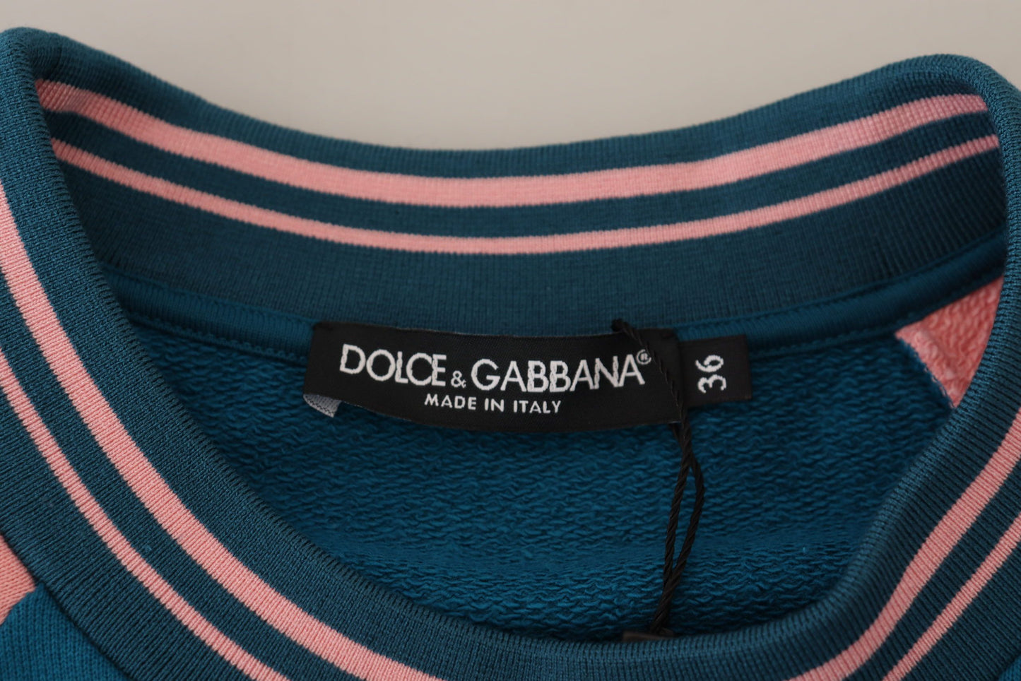 Maglione in cotone con paillettes Tropical Queen