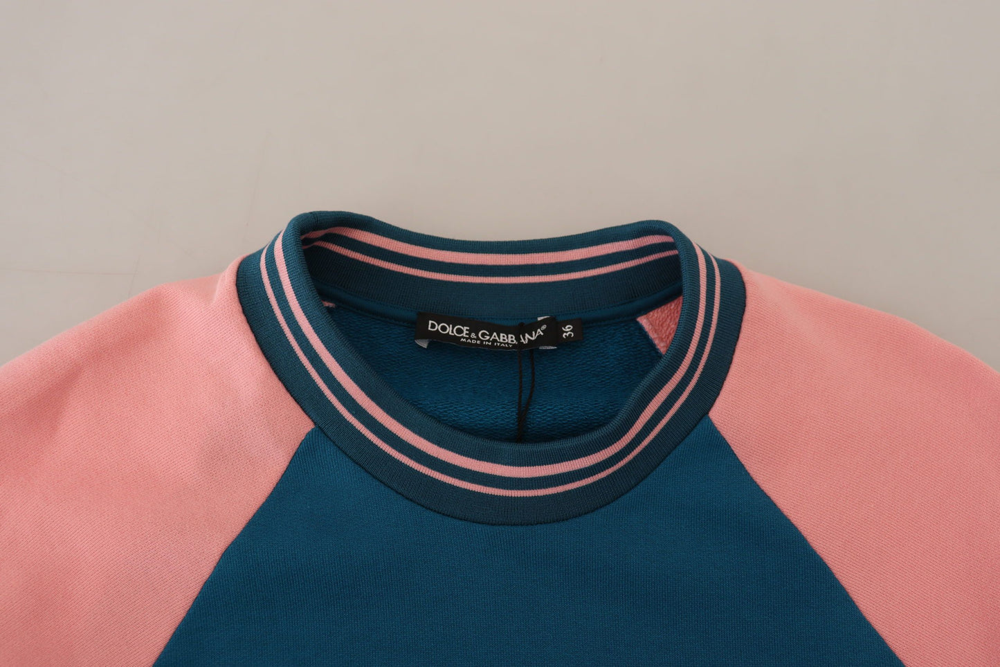 Maglione in cotone con paillettes Tropical Queen
