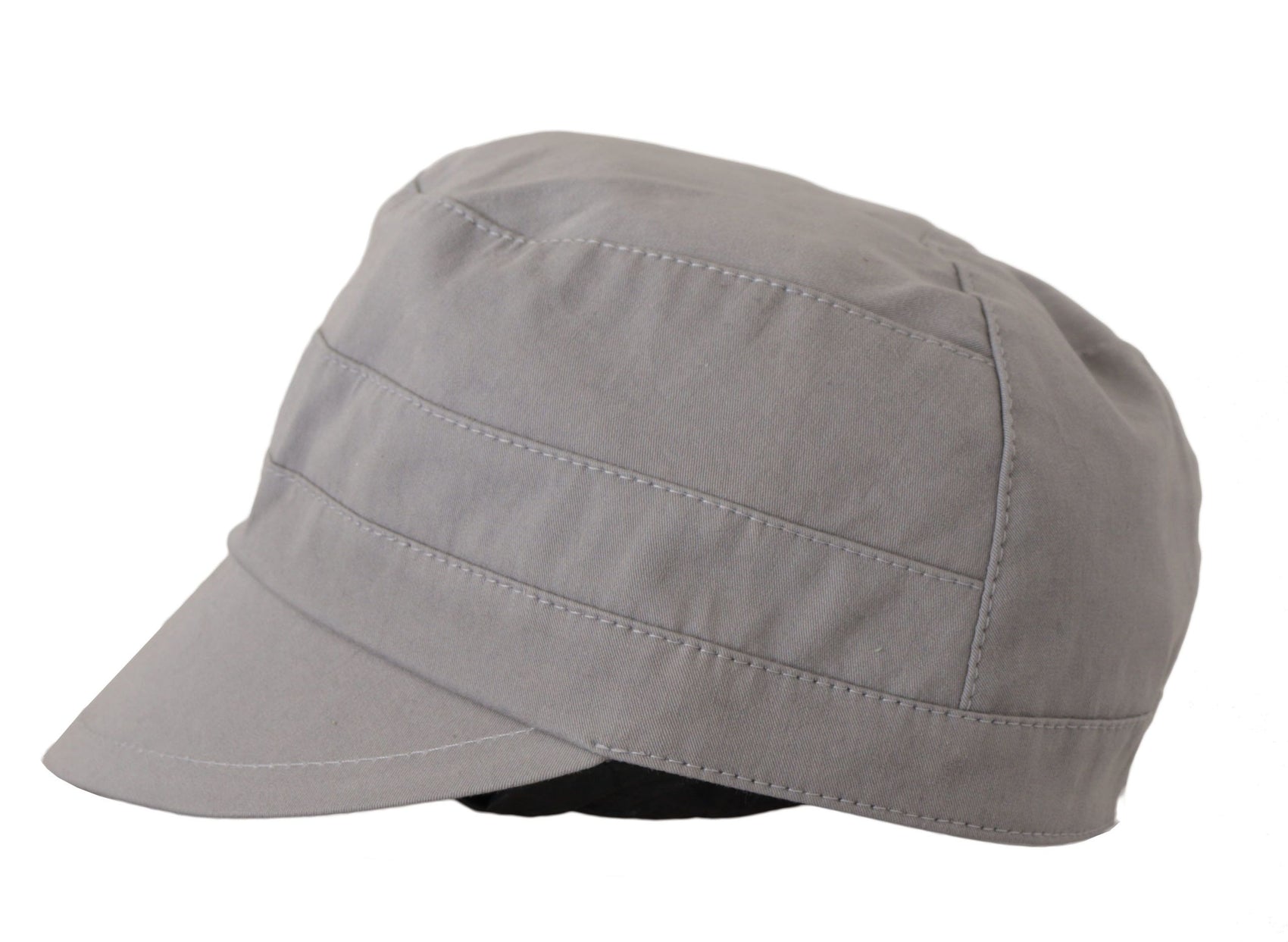 Elegante berretto da giornalaio grigio - accessorio classico