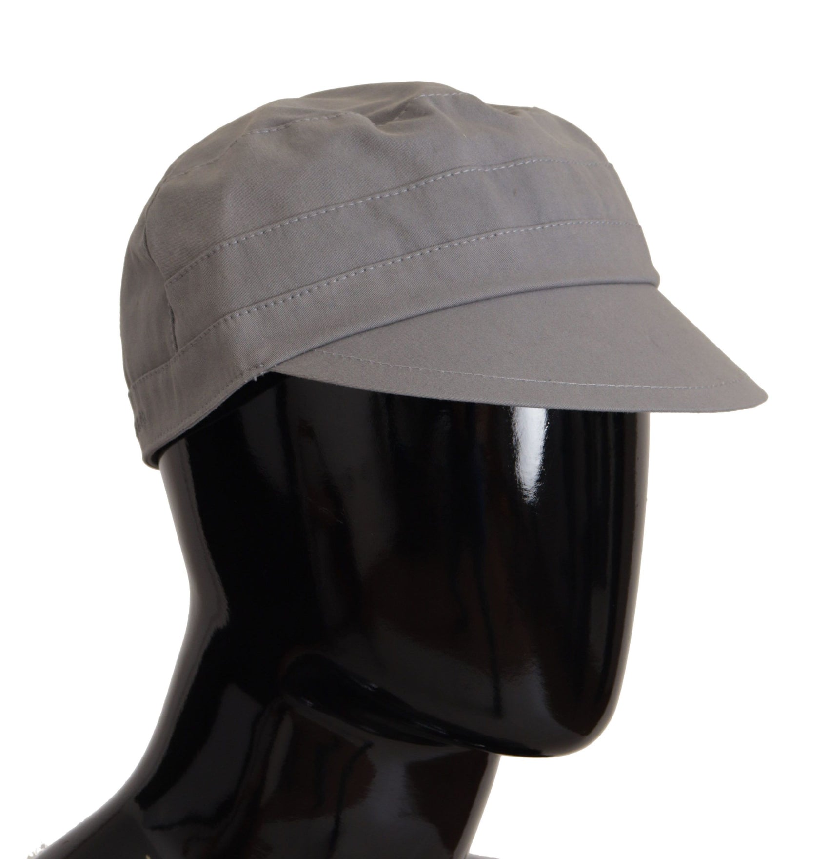 Elegante berretto da giornalaio grigio - accessorio classico