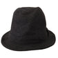 Elegant Gray Trilby Hat in Wool and Cashmere