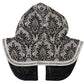 Elegante cappello avvolgente in cotone floreale