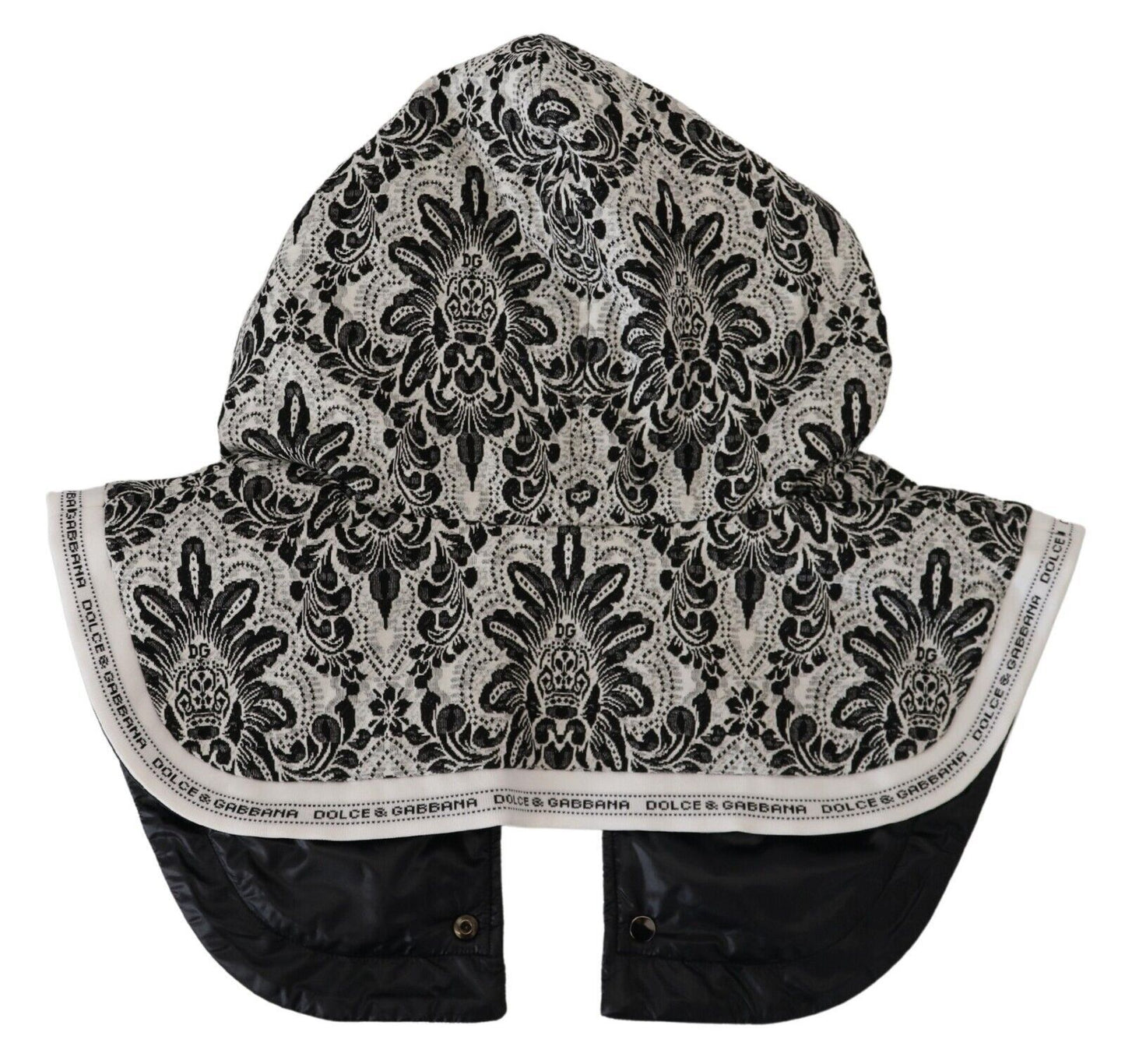 Elegante cappello avvolgente in cotone floreale