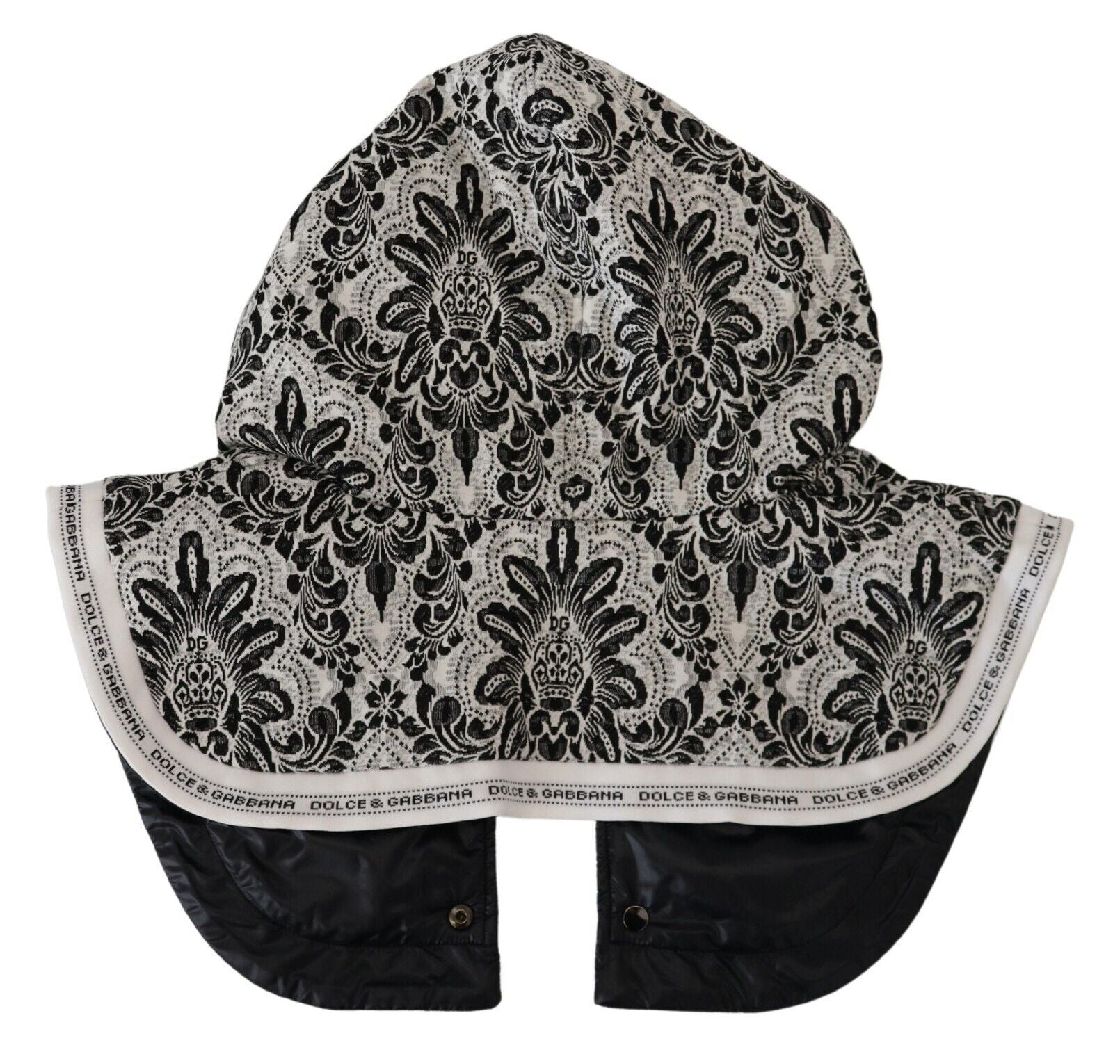 Elegante cappello avvolgente in cotone floreale