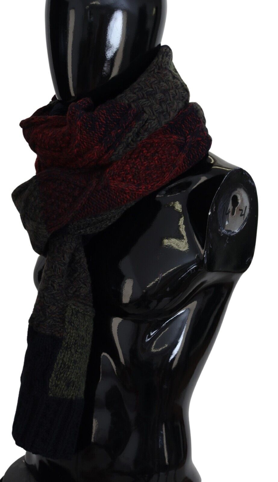 Sciarpa elegante da uomo in lana e cashmere