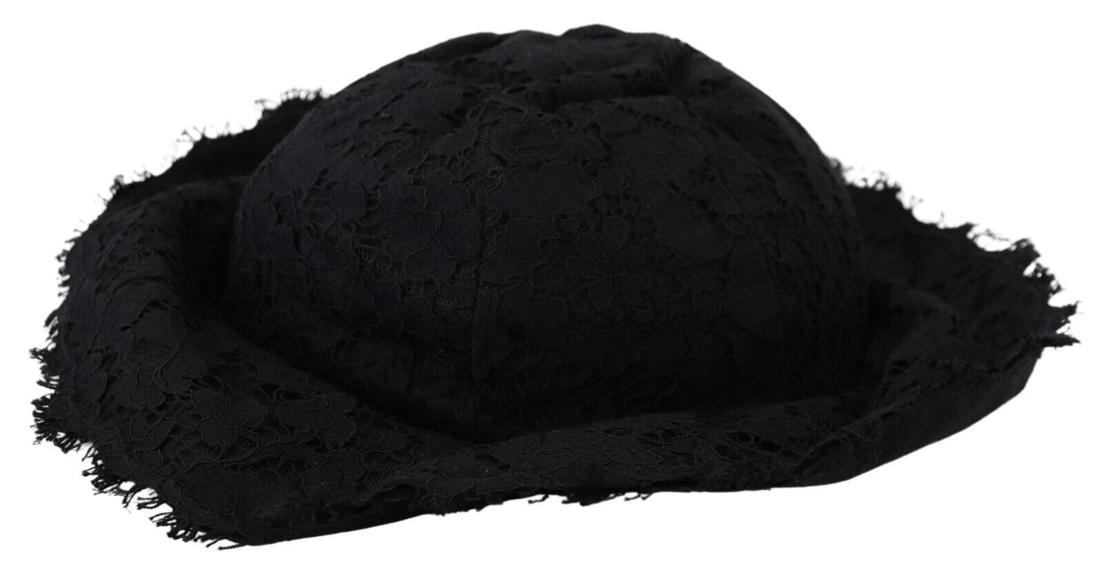 Eleganter sonnentauglicher schwarzer Designerhut