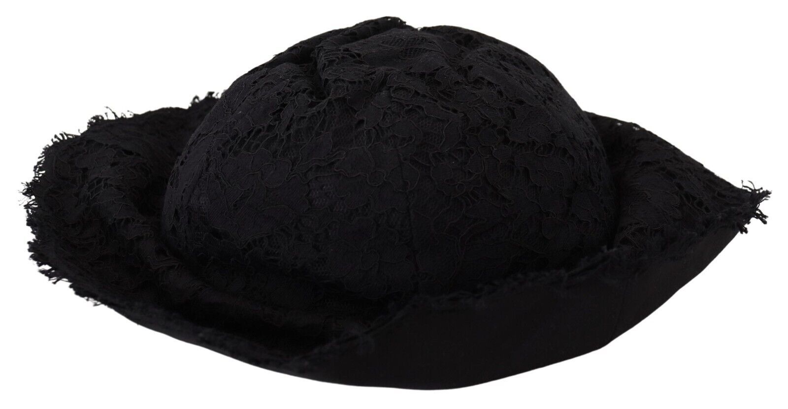 Eleganter sonnentauglicher schwarzer Designerhut