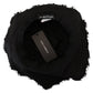 Elegant Sun-Ready Black Designer Hat