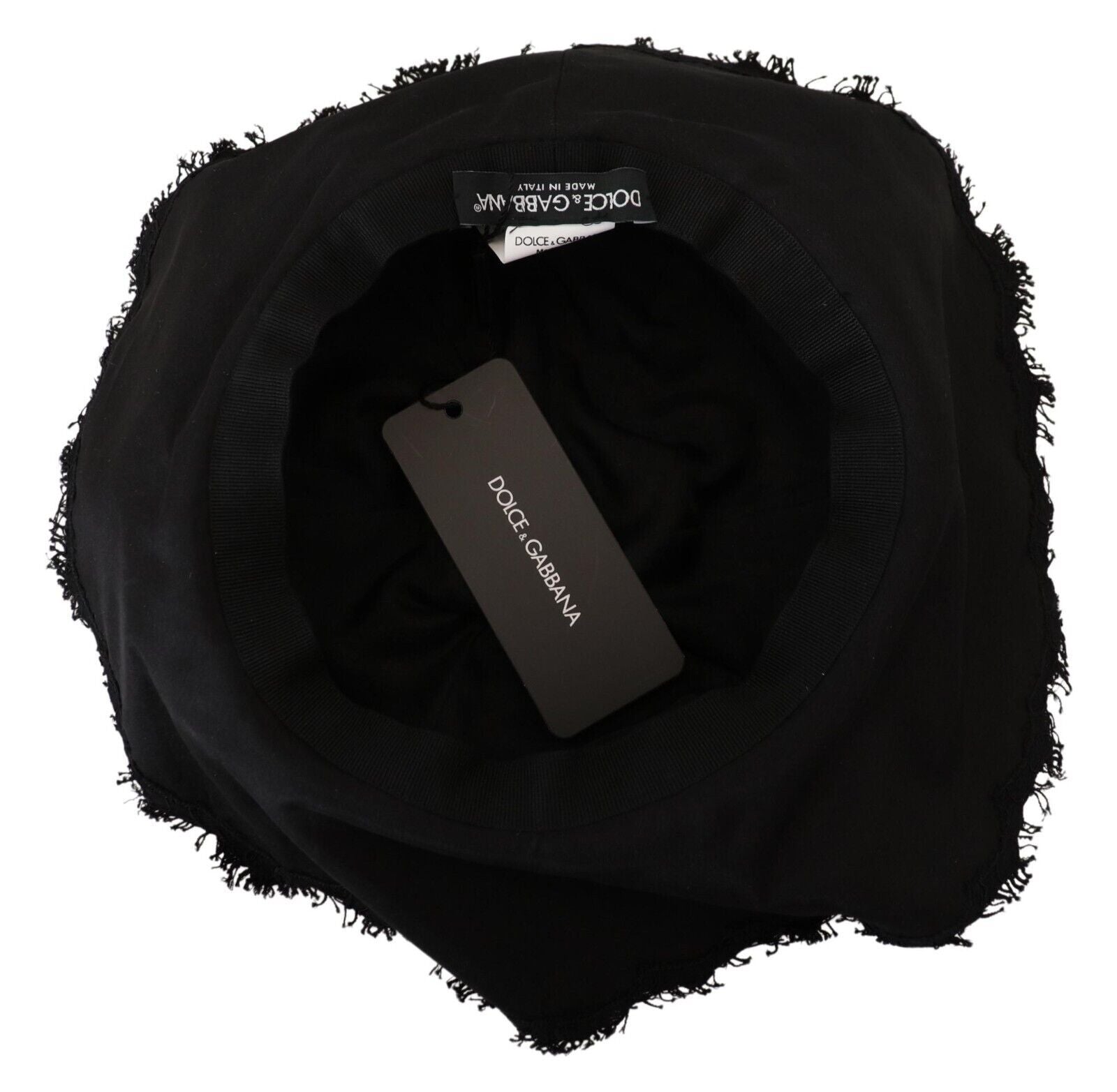 Eleganter sonnentauglicher schwarzer Designerhut