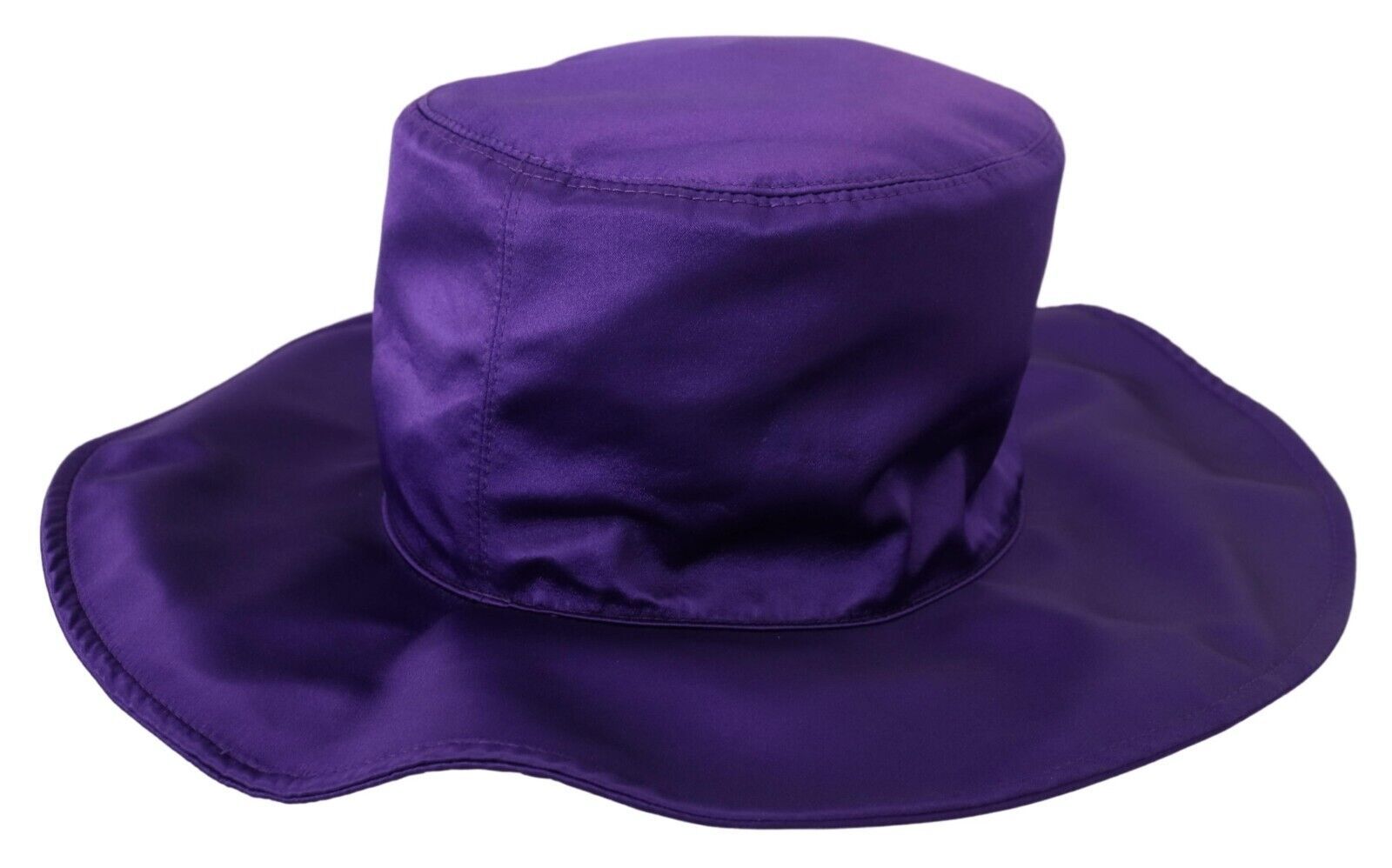 Eleganter Zylinder aus lila Seide