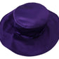 Elegant Purple Silk Top Hat