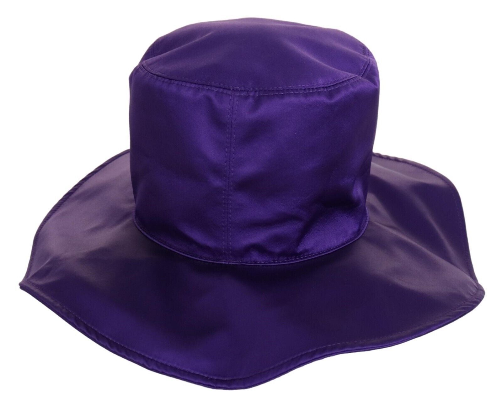 Eleganter Zylinder aus lila Seide