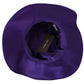 Elegant Purple Silk Top Hat