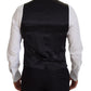 Elegant Black Single-Breasted Dress Vest