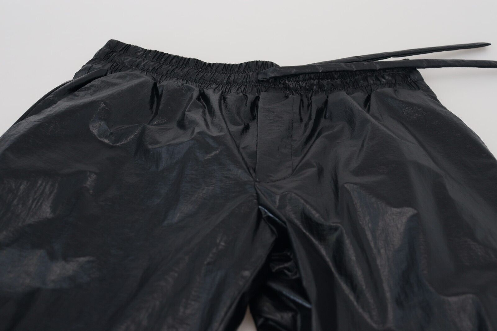 Elegante schwarze Designerhose