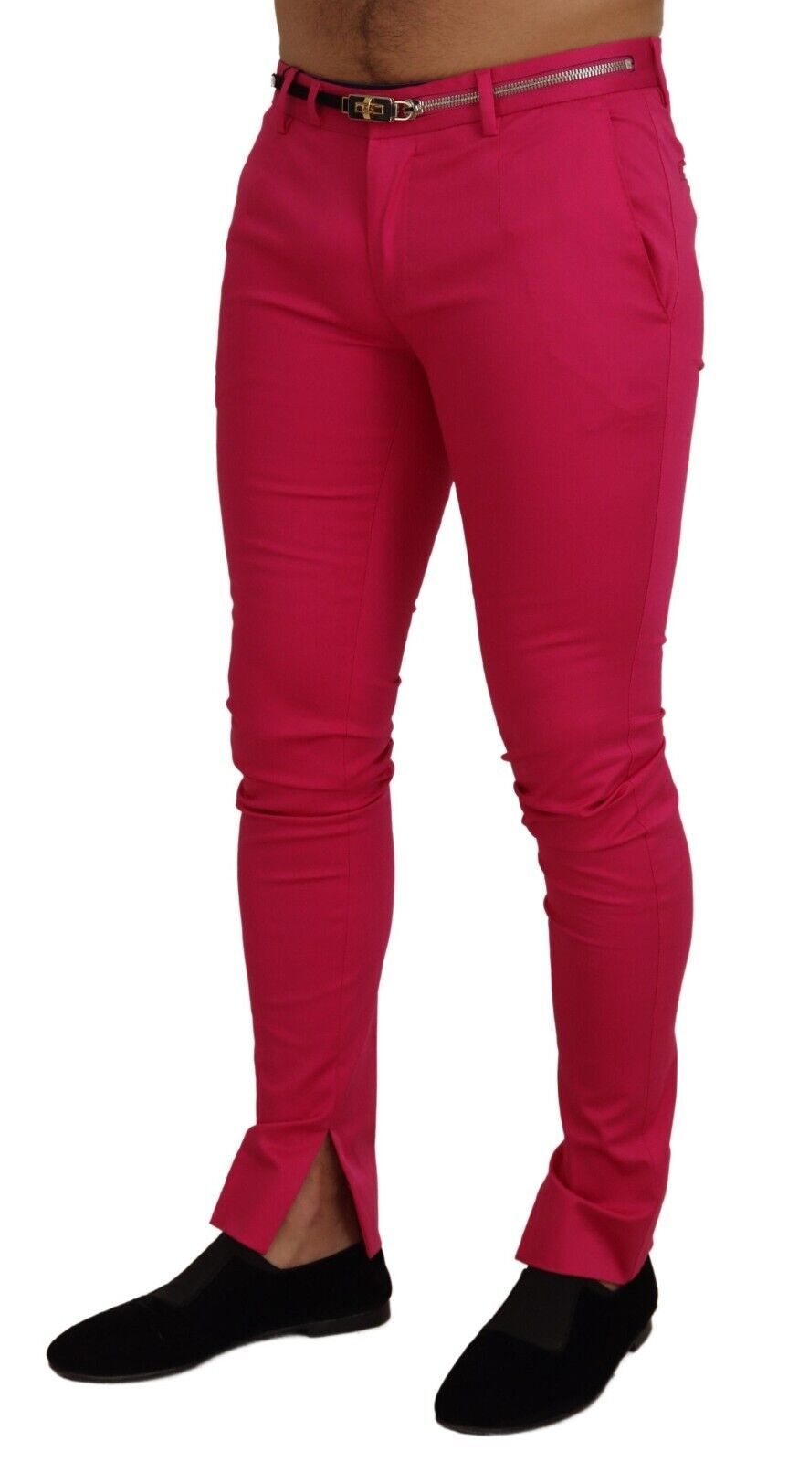 Schicke rosa Hose aus Baumwollmischung