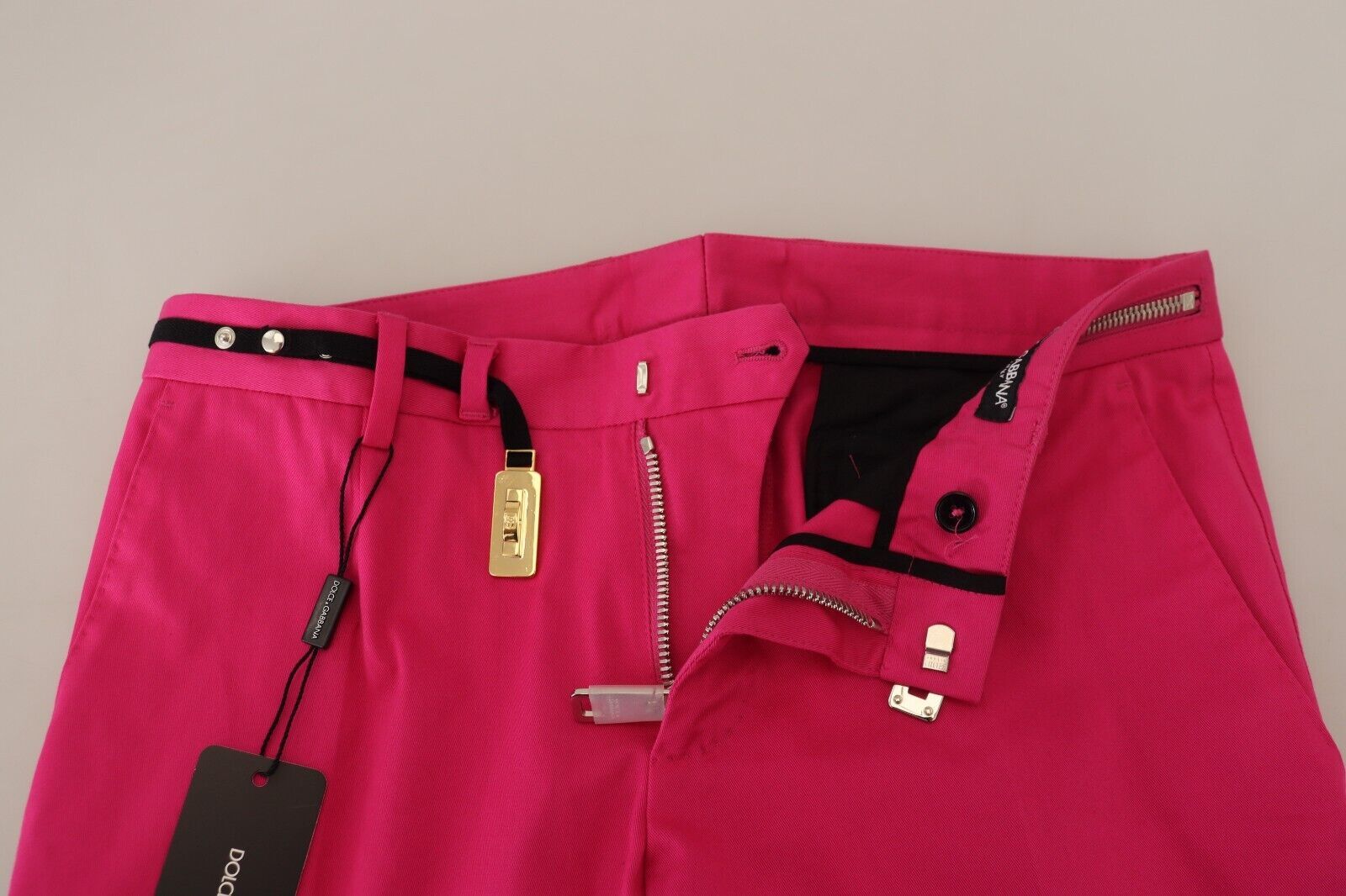 Schicke rosa Hose aus Baumwollmischung