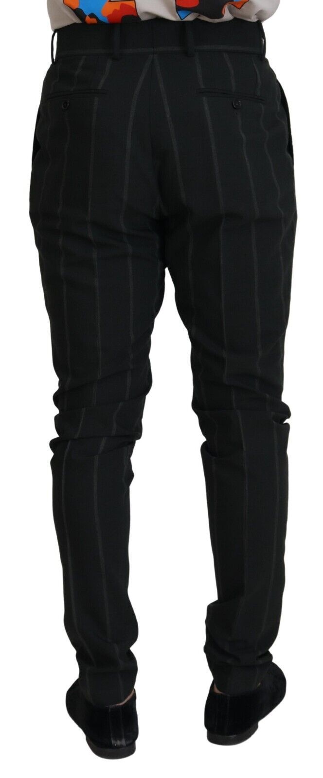 Elegante schwarze Anzughose