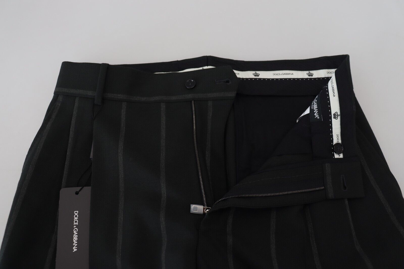 Elegante schwarze Anzughose