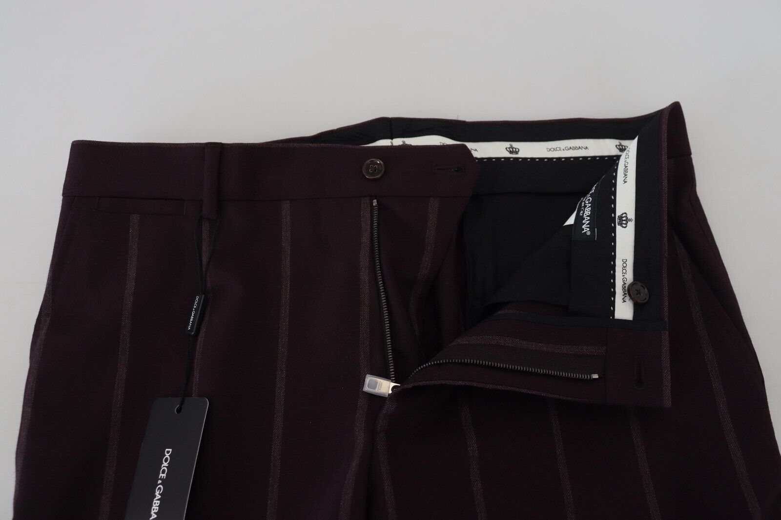 Elegante Hose aus brauner Wollmischung