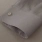 Elegantes graues Slim Fit Leinenhemd