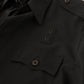 Elegantes Slim Fit Dunkelgrünes Baumwollhemd