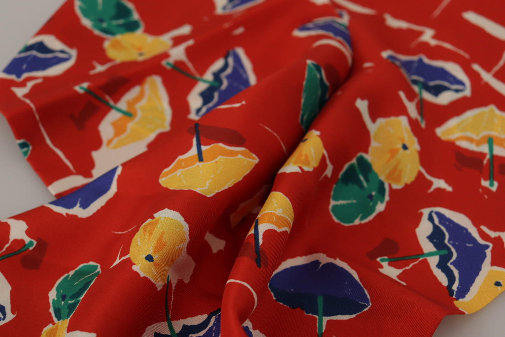 Elegante sciarpa da uomo in seta multicolore