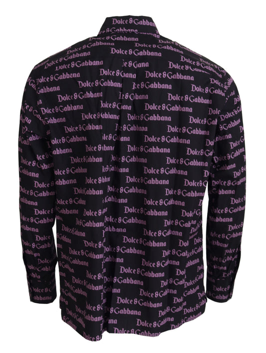 Elegantes Slim Fit-Hemd in Schwarz