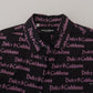 Elegantes Slim Fit-Hemd in Schwarz