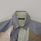Mehrfarbiges Slim Fit Freizeithemd