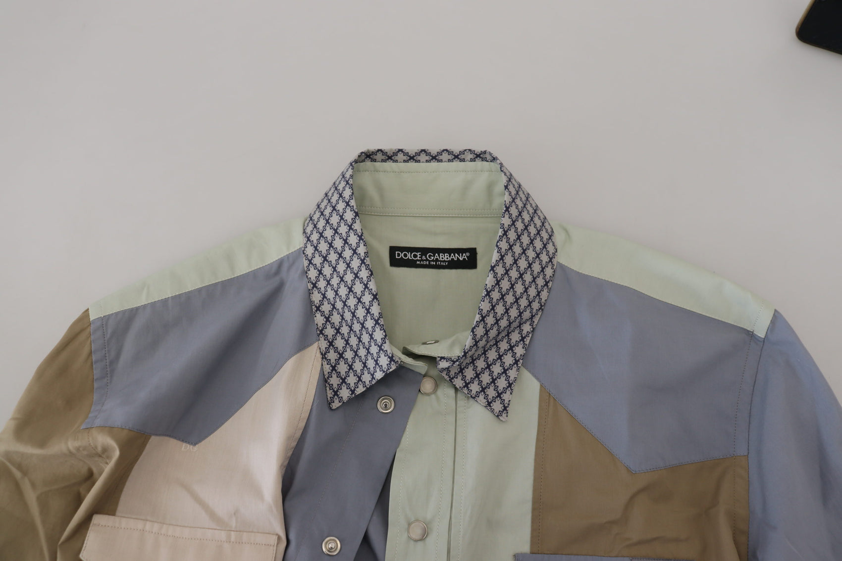 Camicia casual slim fit multicolore