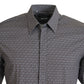Elegantes Slim Fit formelles Baumwollhemd