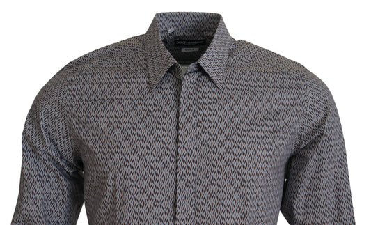 Elegantes Slim Fit formelles Baumwollhemd