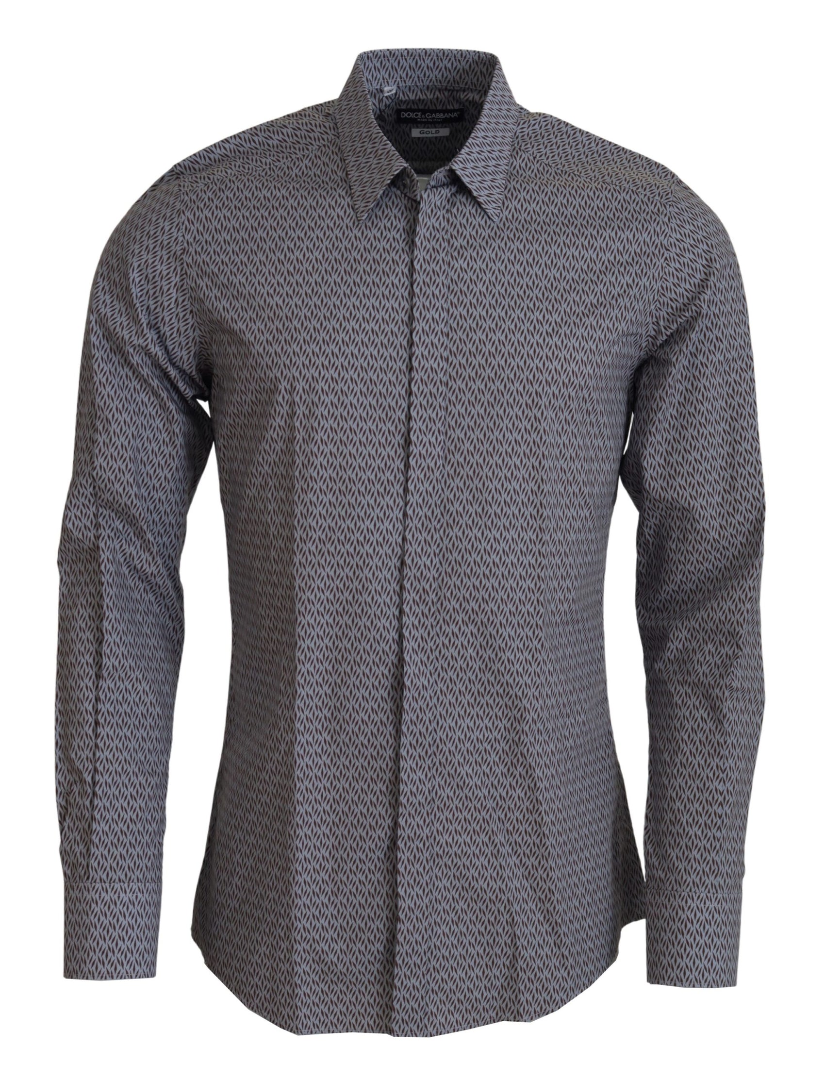 Elegantes Slim Fit formelles Baumwollhemd