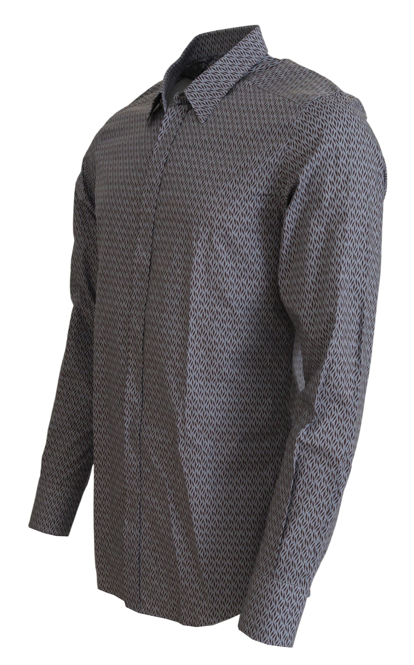 Elegantes Slim Fit formelles Baumwollhemd