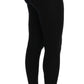 Pantaloni eleganti in cashmere nero