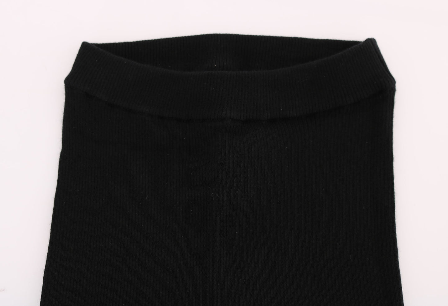 Pantaloni eleganti in cashmere nero