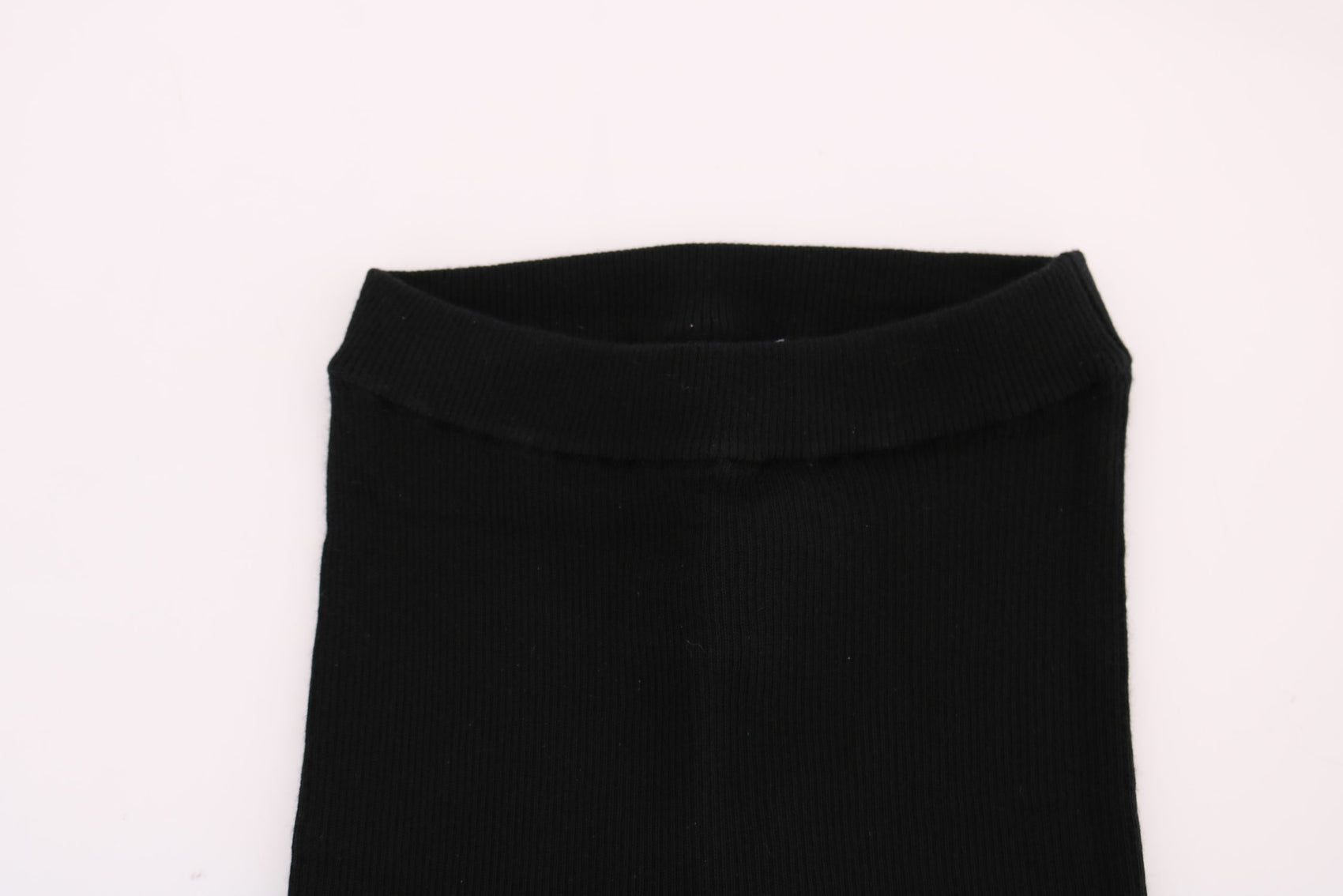 Elegante schwarze Kaschmirhose