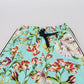 Pantaloni eleganti in viscosa multicolore