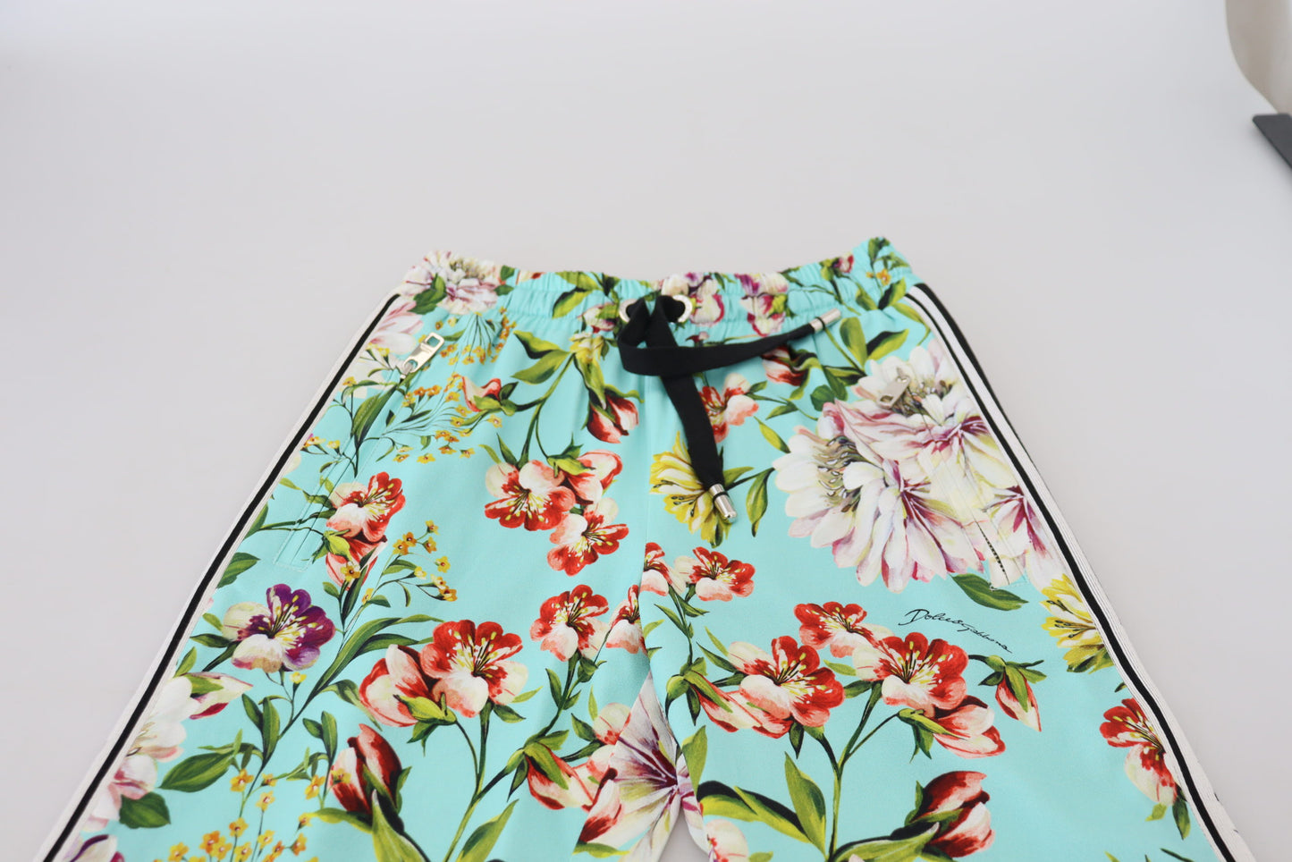 Pantaloni eleganti in viscosa multicolore